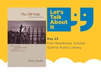The Cliff Walk, May 23, Pam Westbrook scholar, Guthrie Public Library