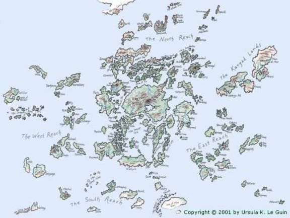 Earthsea map